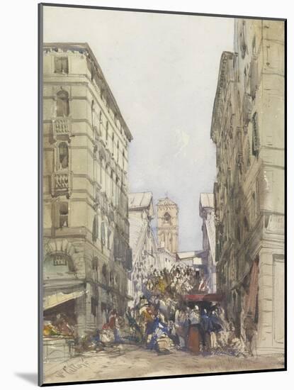 The Rialto, August 1846-William Callow-Mounted Giclee Print