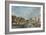 The Rialto Bridge, C.1775-Francesco Guardi-Framed Giclee Print