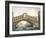 The Rialto Bridge in Venice-Giuseppe Borsato-Framed Giclee Print