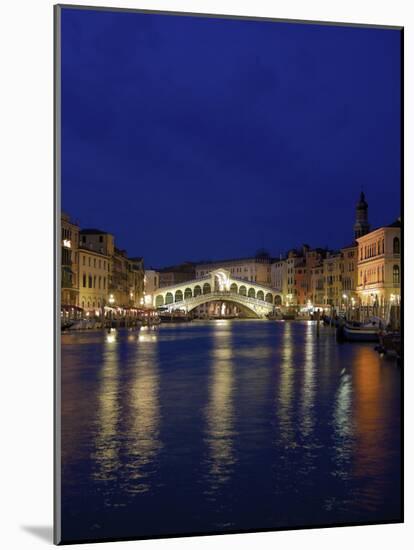 The Rialto Bridge, Venice, Italy-Neil Farrin-Mounted Photographic Print