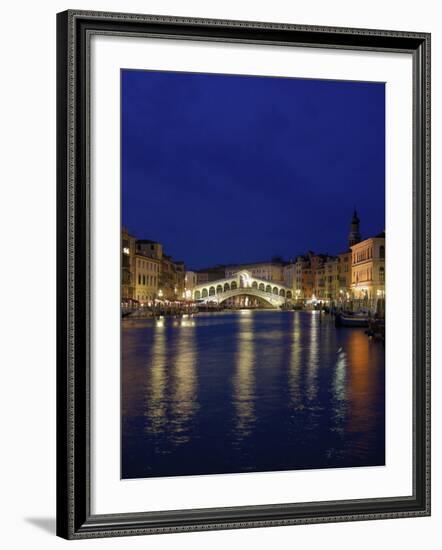 The Rialto Bridge, Venice, Italy-Neil Farrin-Framed Photographic Print