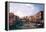 The Rialto Bridge-Canaletto-Framed Stretched Canvas