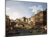 The Rialto Bridge-Canaletto-Mounted Giclee Print