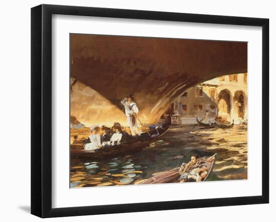 The Rialto, Venice-John Singer Sargent-Framed Giclee Print