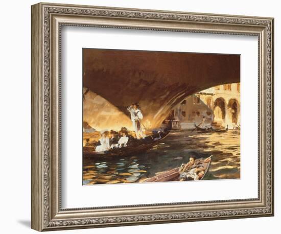 The Rialto, Venice-John Singer Sargent-Framed Giclee Print