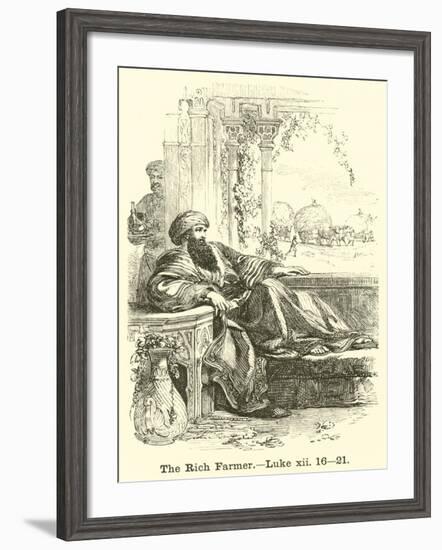 The Rich Farmer, Luke, Xii, 16, 21-null-Framed Giclee Print