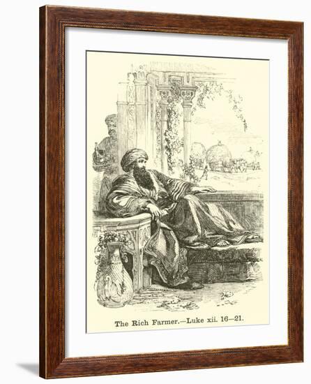 The Rich Farmer, Luke, Xii, 16, 21-null-Framed Giclee Print