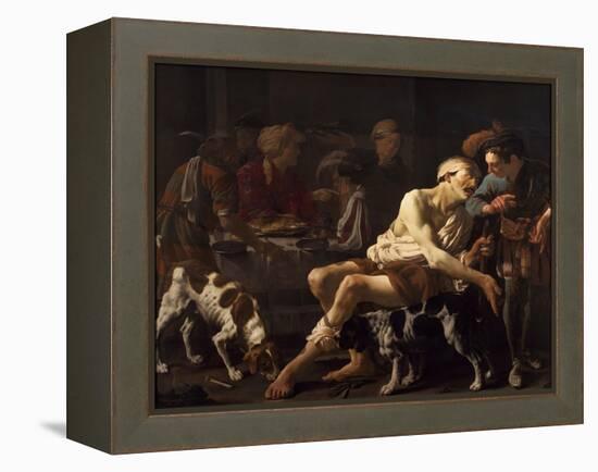 The Rich Man and the Poor Lazarus, 1625-Hendrick Jansz Terbrugghen-Framed Premier Image Canvas