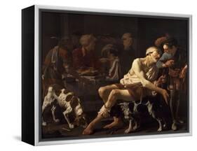 The Rich Man and the Poor Lazarus, 1625-Hendrick Jansz Terbrugghen-Framed Premier Image Canvas