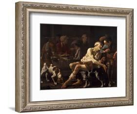 The Rich Man and the Poor Lazarus, 1625-Hendrick Jansz Terbrugghen-Framed Giclee Print