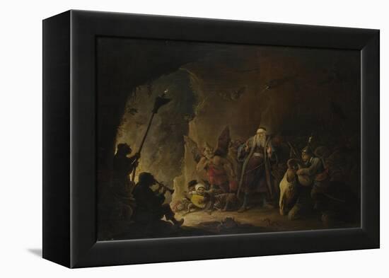 The Rich Man Being Led to Hell, C. 1647-1648-David Teniers the Younger-Framed Premier Image Canvas