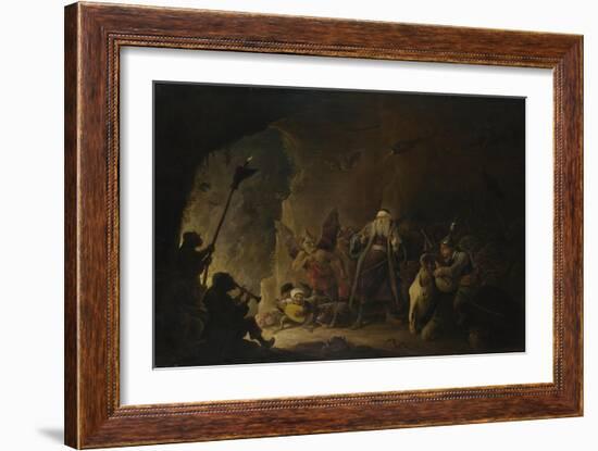 The Rich Man Being Led to Hell, C. 1647-1648-David Teniers the Younger-Framed Giclee Print