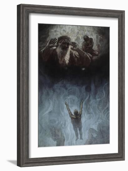 The Rich Man in Hell-James Tissot-Framed Giclee Print