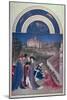 The Richly Decorated Hours of the Duke of Berry: International Gothic-Jean Limbourg-Mounted Art Print