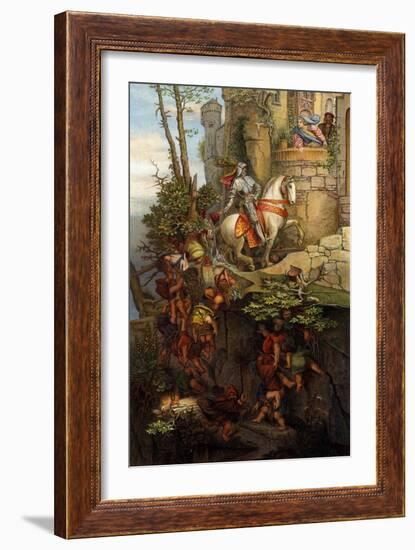 The Ride of Kuno Von Falkenstein-Moritz Ludwig von Schwind-Framed Giclee Print