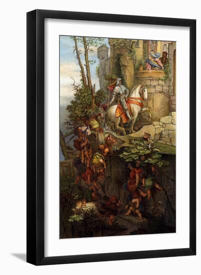 The Ride of Kuno Von Falkenstein-Moritz Ludwig von Schwind-Framed Giclee Print