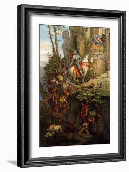 The Ride of Kuno Von Falkenstein-Moritz Ludwig von Schwind-Framed Giclee Print