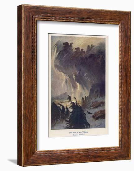 The Ride of the Valkyries-Hermann Hendrich-Framed Photographic Print