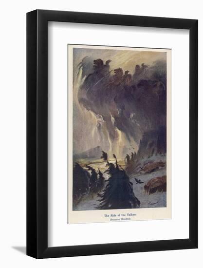 The Ride of the Valkyries-Hermann Hendrich-Framed Photographic Print