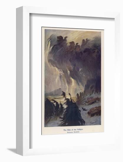 The Ride of the Valkyries-Hermann Hendrich-Framed Photographic Print