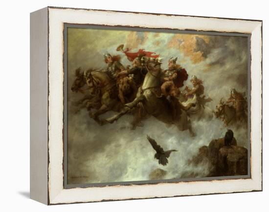 The Ride of the Valkyries-William T. Maud-Framed Premier Image Canvas