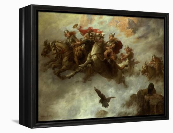 The Ride of the Valkyries-William T. Maud-Framed Premier Image Canvas