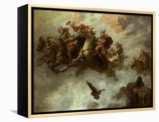 The Ride of the Valkyries-William T. Maud-Framed Premier Image Canvas