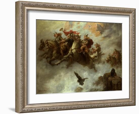 The Ride of the Valkyries-William T. Maud-Framed Giclee Print