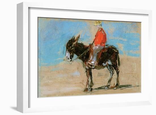 The Ride on the Beach-Eugène Boudin-Framed Giclee Print