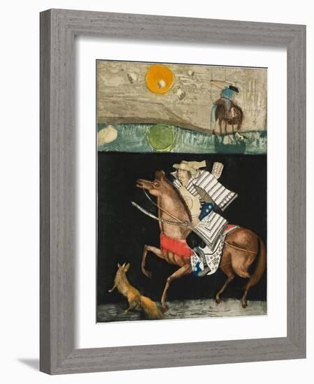 The Rider - after Akutagawa Ryunosuke, 1987-Annael Anelia Pavlova-Framed Giclee Print