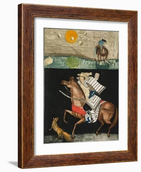 The Rider - after Akutagawa Ryunosuke, 1987-Annael Anelia Pavlova-Framed Giclee Print