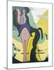 The Rider-Ernst Ludwig Kirchner-Mounted Premium Giclee Print