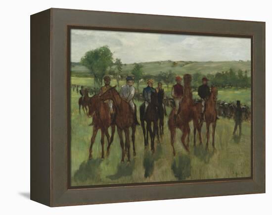 The Riders, c.1885-Edgar Degas-Framed Premier Image Canvas