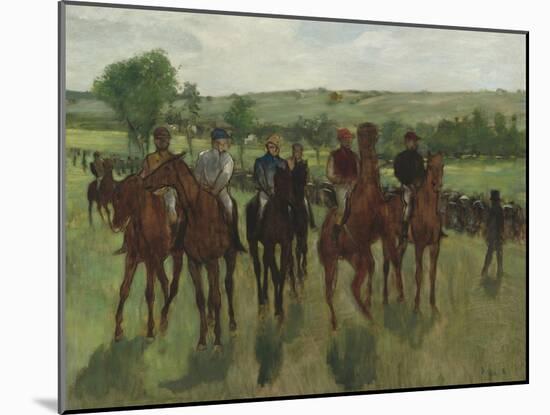 The Riders, c.1885-Edgar Degas-Mounted Giclee Print