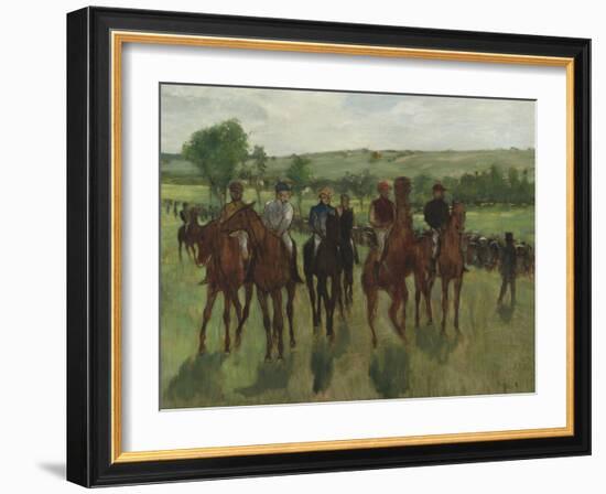 The Riders, c.1885-Edgar Degas-Framed Giclee Print