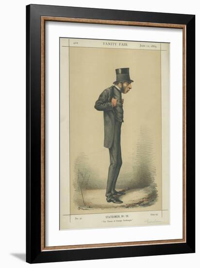 The Right Hon G J Goschen-Carlo Pellegrini-Framed Giclee Print