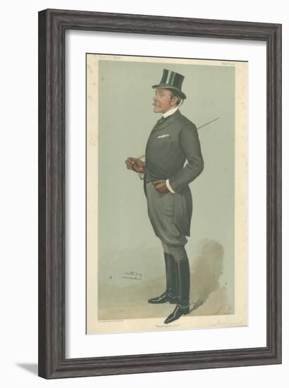 The Right Hon Sir Henry Mortimer Durand-Sir Leslie Ward-Framed Giclee Print