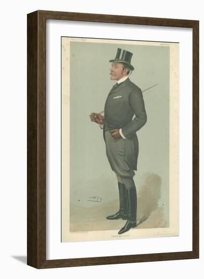 The Right Hon Sir Henry Mortimer Durand-Sir Leslie Ward-Framed Giclee Print