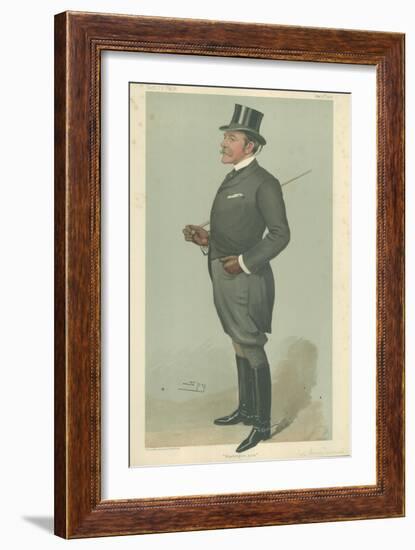 The Right Hon Sir Henry Mortimer Durand-Sir Leslie Ward-Framed Giclee Print