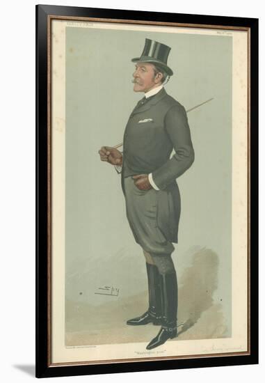 The Right Hon Sir Henry Mortimer Durand-Sir Leslie Ward-Framed Premium Giclee Print