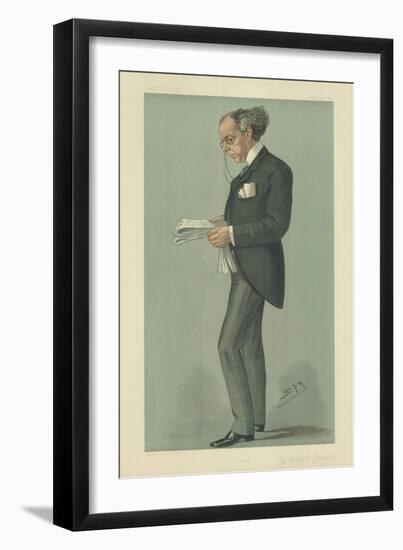 The Right Hon Sir Wilfred Laurier-Sir Leslie Ward-Framed Giclee Print