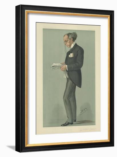 The Right Hon Sir Wilfred Laurier-Sir Leslie Ward-Framed Giclee Print