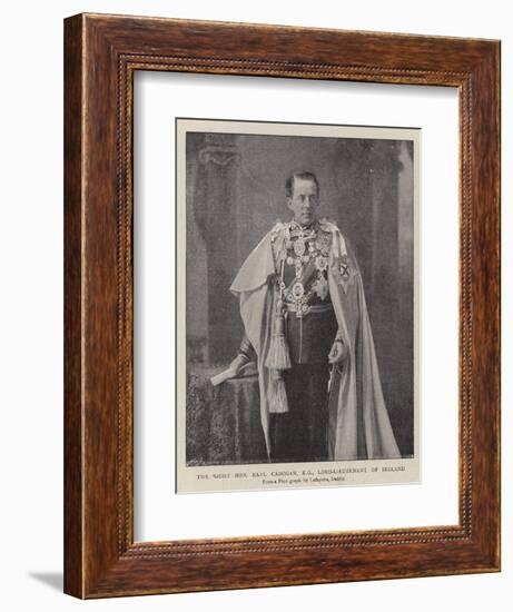 The Right Honourable Earl Cadogan, Lord-Lieutenant of Ireland-null-Framed Giclee Print