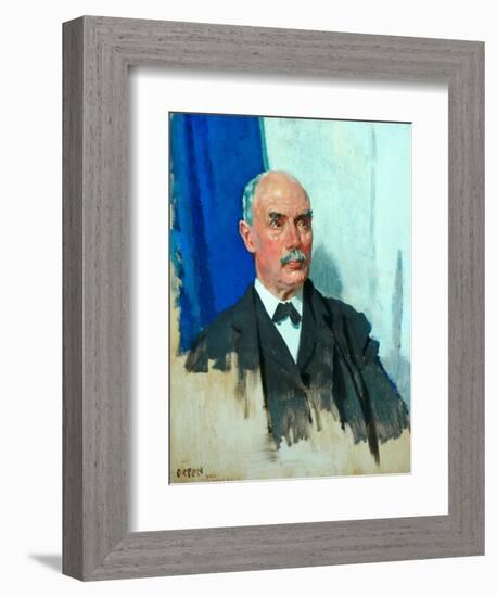 The Right Honourable G. N. Barnes, PC, 1919-Sir William Orpen-Framed Giclee Print