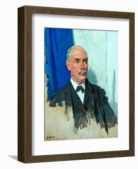 The Right Honourable G. N. Barnes, PC, 1919-Sir William Orpen-Framed Giclee Print