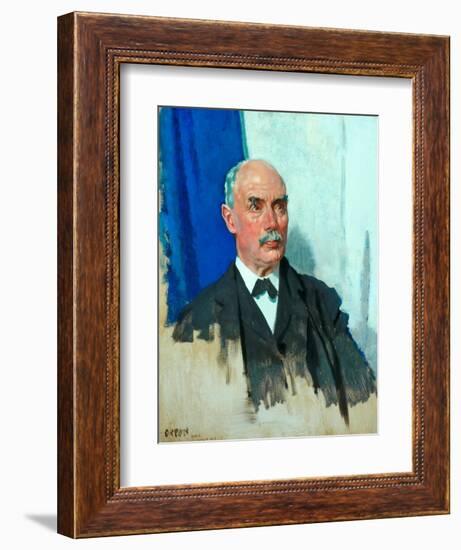 The Right Honourable G. N. Barnes, PC, 1919-Sir William Orpen-Framed Giclee Print