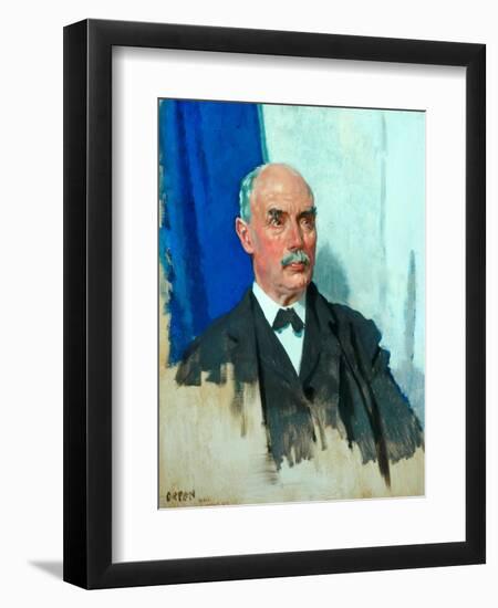 The Right Honourable G. N. Barnes, PC, 1919-Sir William Orpen-Framed Giclee Print