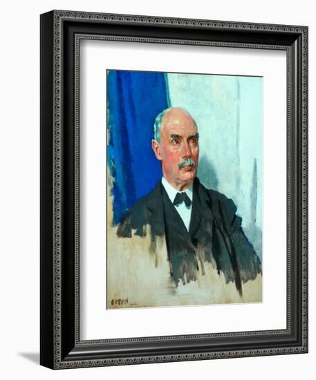 The Right Honourable G. N. Barnes, PC, 1919-Sir William Orpen-Framed Giclee Print