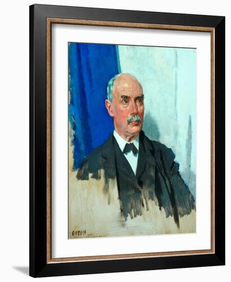 The Right Honourable G. N. Barnes, PC, 1919-Sir William Orpen-Framed Giclee Print