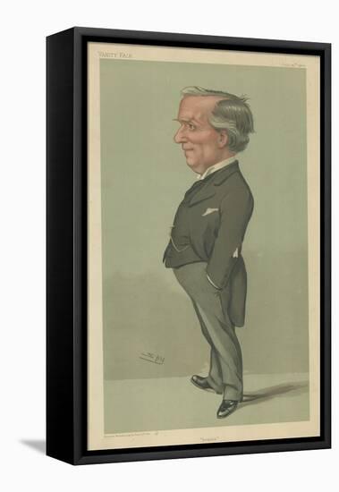 The Right Honourable Herbert Henry Asquith-Sir Leslie Ward-Framed Premier Image Canvas